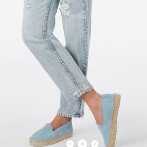 NEW  Manebi Placid blue espadrilles size 38